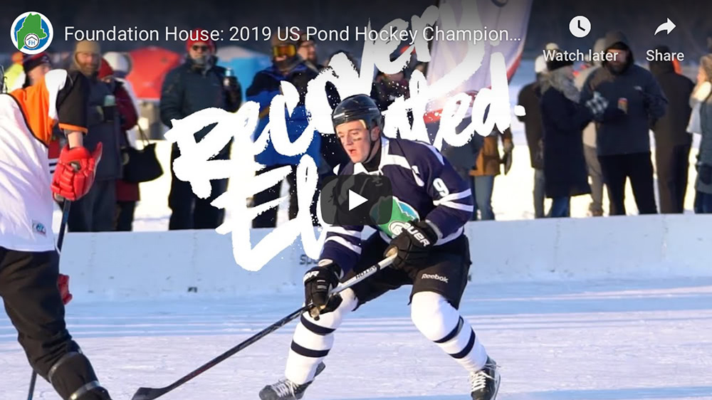 Video cover of 2019 US Pond Hockey Championships.
